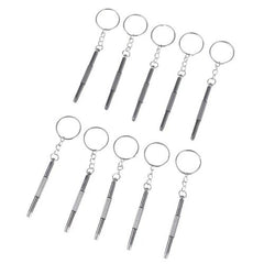 1 Pc Portable 3 in 1 Keychain Screwdriver Eyeglass Sunglasses Watch Repair Kit