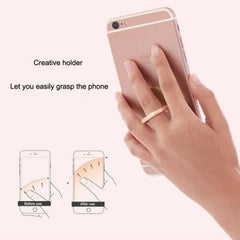 Cat Desgin Finger Ring Mobile Phone Smartphone Stand Holder socket